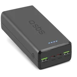 SBS TTBB30000PD20K, 30000 mAh, Lithium Polymer (LiPo), Adaptive Fast Charging, S