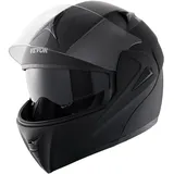 Vevor Motorradhelm Schwarz M