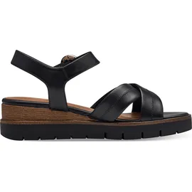 TAMARIS Keilsandaletten Damen Schwarz 36