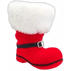 Nikolausstiefel rot 13x9x14,5cm Weihnachten Deko / Geschenkverpackung