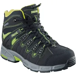 MEINDL Kinder- und Jugendwanderschuh Snap Junior, Schwarz / Gelb / Grün, 31