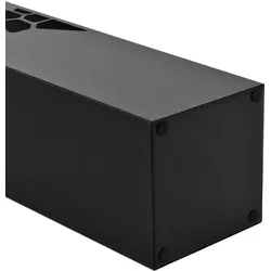vidaXL Regenschirmständer Steinen-Design Stahl Schwarz