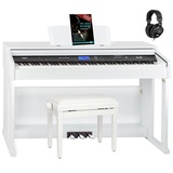 Funkey DP-2688A WH Digitalpiano weiß Hochglanz Set