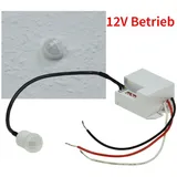 ChiliTec Bewegungsmelder 12V" DC, LED geeignet, weiß"