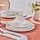KARACA Streamline New Saturn Gold 24-teiliges Tafelservice, 6 Personen