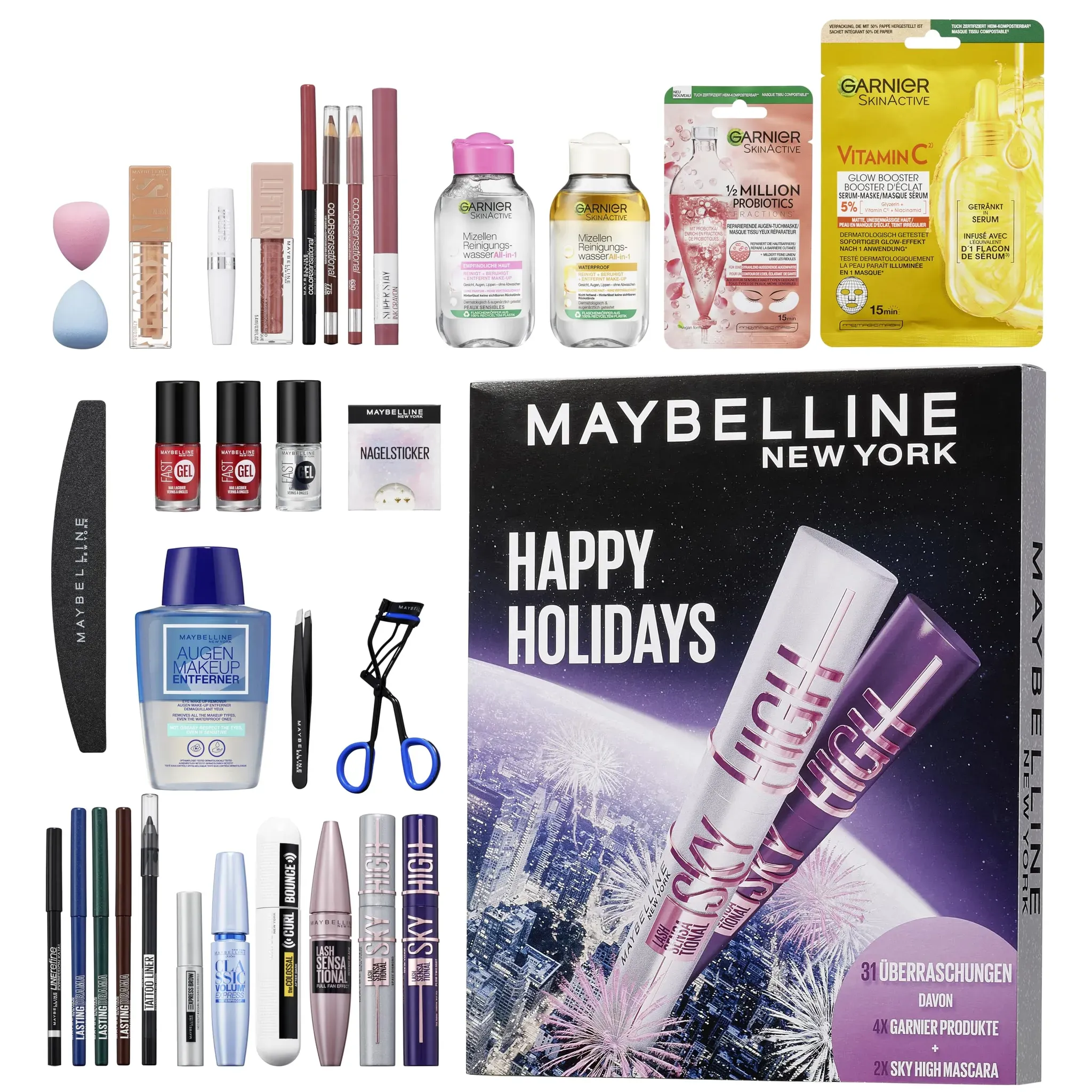 maybelline new york adventskalender 2025,