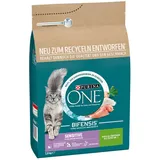 PURINA ONE BIFENSIS SENSITIVE KATZENFUTTER KATZEN TROCKENFUTTER TRUTHAHN 2,8 Kg