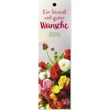 Groh Lesezeichenkalender 2026: Ein Strauß voll guter Wünsche