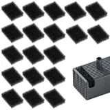 LXUEJIE 20 Stück Haustierbrunnenfilter, Filter für Katzenbrunnen Ersatz Filterschwamm Katze Filter Trinkbrunnen für Haustier Katze Brunnen