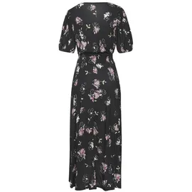 VIVANCE Maxikleid Blumendruck Schwarz 46