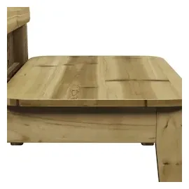 vidaXL Gartenstuhl 60 x 52,5 x 72 cm braun 2 St.