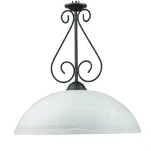 Licht-Erlebnisse Athen 3-flg. Ø 40 cm rund schwarz weiß