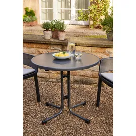 Siena Garden Klapptisch Paco Rund Anthrazit/Matt Ø 80 cm