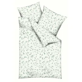 KAEPPEL Musselin Floral Blau 155 x 220 cm + 80 x 80 cm