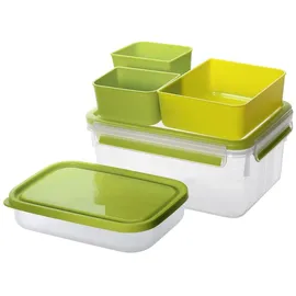 Emsa CLIP & GO Lunchbox XL grün/transparent 2,3 l