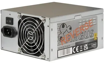 Inter-Tech Argus HA-600AA2-Rev 600W ATX 2.4  Netzteil 80+ Gold, Reverse