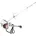 Wiltec Drehspieß 97 cm weiß