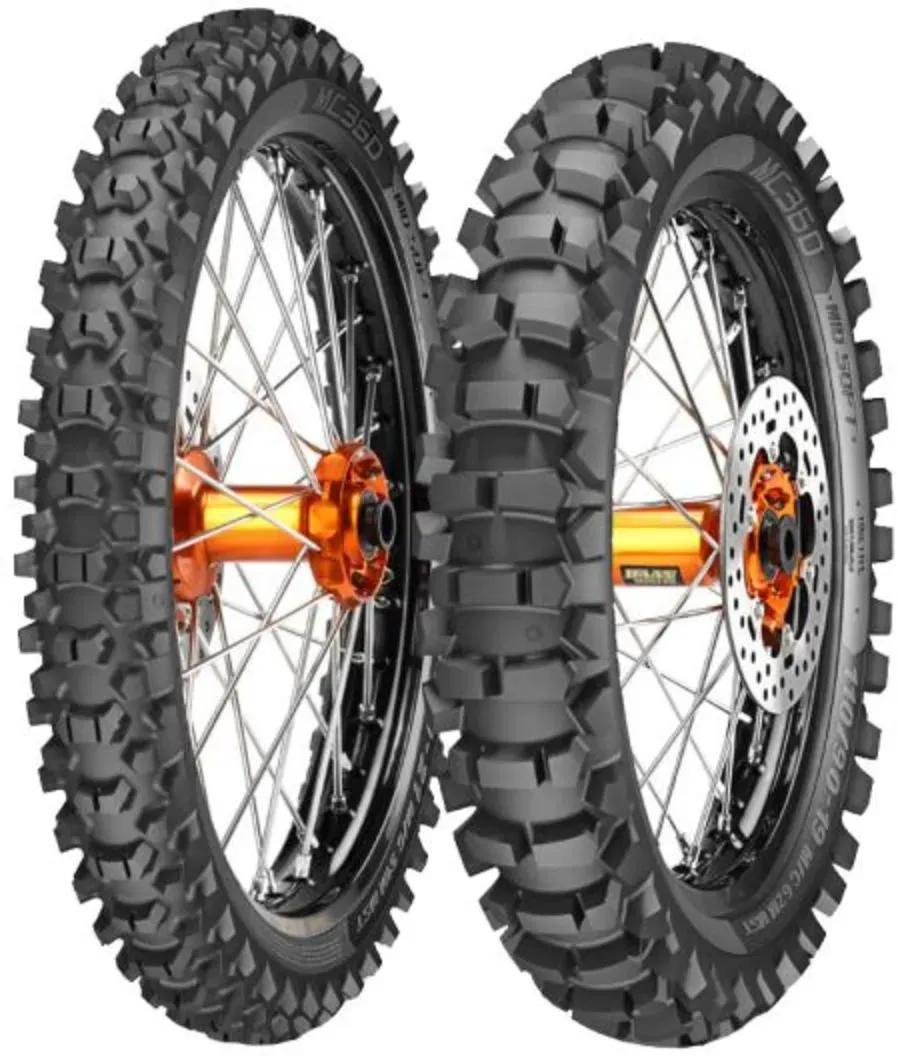 METZELER MC360 MID SOFT 90/90-21 TT 54M, Pneu moto Avant