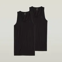 G-Star Base Tanktop 2-Pack - Schwarz - Herren - S