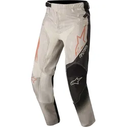 Alpinestars Racer Factory Jugend Motocross Hose, schwarz-grau, Größe XL