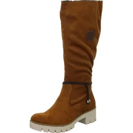 Rieker Damen Winterstiefel X5793, Frauen Stiefel,langschaftstiefel,wasserdicht,Boots,Winterschuhe,uebergangsstiefel,braun (24),38 EU, / 5 UK - 38