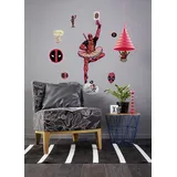 KOMAR Deko-Sticker Deadpool Derppool 50 x 70 cm