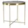 VCM ebuy24 Couchtisch, Gold, Holzwerkstoff, 48x48x48 cm, Wohnzimmer, Wohnzimmertische, Couchtische