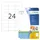Herma Universaletiketten 5053 Weiß 66,0 x 33,8 mm 25 Blatt