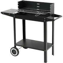 LUND Holzkohlegrill 48 x 26,5 cm schwarz