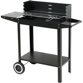 LUND Holzkohlegrill 48 x 26,5 cm schwarz
