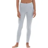 MEY Cotton Pure Leggings Graumelliert Baumwolle, 38 Damen