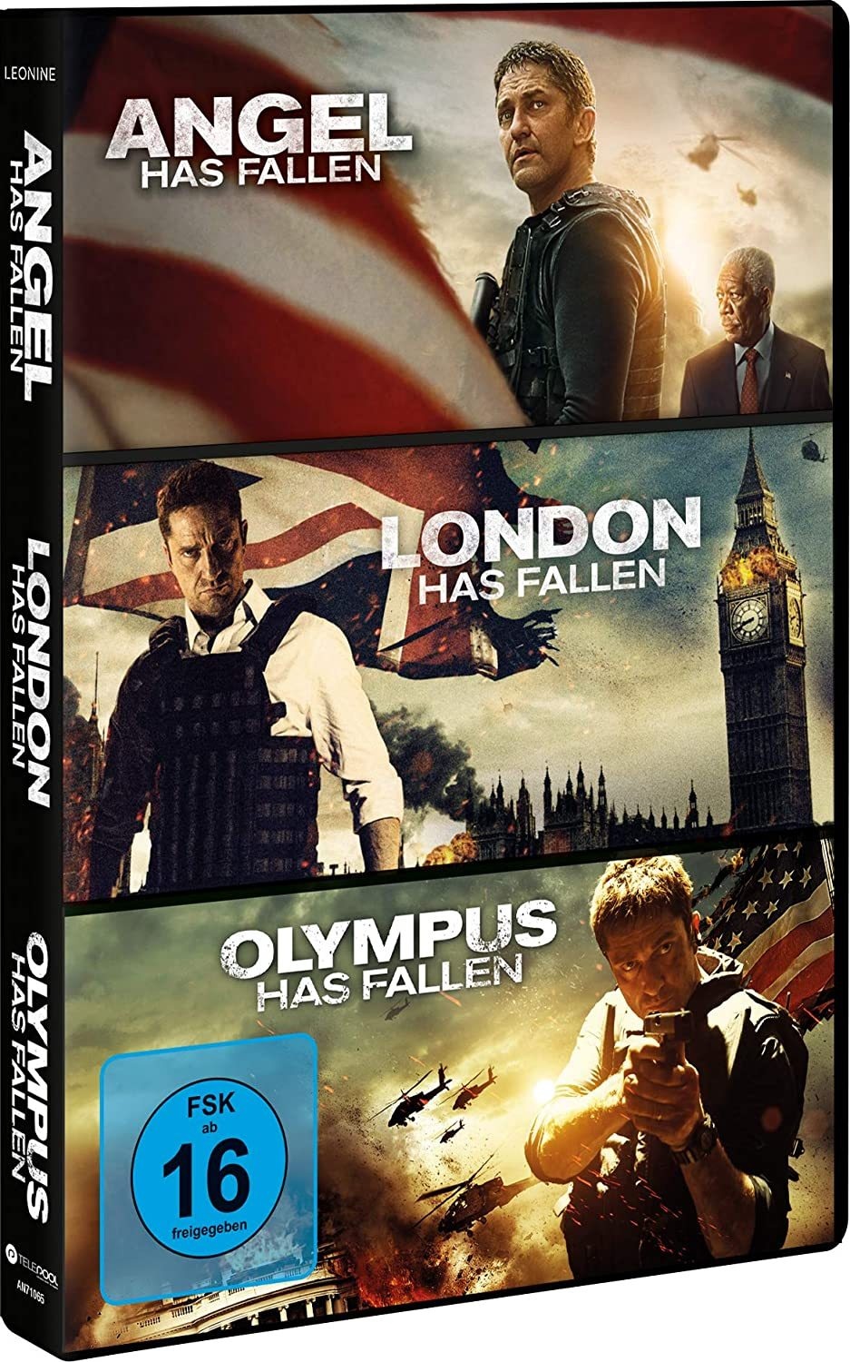 Olympus Has Fallen / London Has Fallen / Angel Has Fallen - Triple Film Collection (DVD)