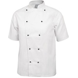 Whites Chefs Clothing Gastronoble Whites Chicago Kochjacke kurze Ärmel weiß L