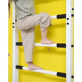 JEFlex Verstärkte Sprossenwand ClimbMaxx M8 - weiß - Weiß
