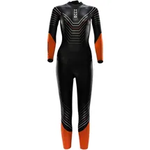 Huub Neoprenanzug Araya Schwarz/Orange M/L