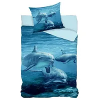 BrandMac Delphin Bettwäsche Set Delfin 2tlg. 135x200 cm 100%