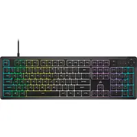 Corsair K55 CORE RGB Gaming USB, QWERTY, RGB-LED, Schwarz
