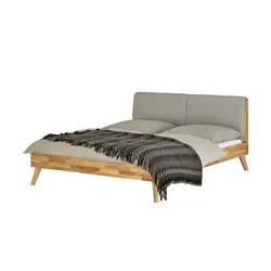 Bettgestell  Charlton , holzfarben , Maße (cm): B: 146 H: 91 T: 215.0