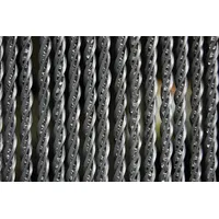 Siena Garden La Tenda Pro Türvorhang BELLANO 4 Raumteiler Luxus Fliegenvorhang Insektenvorhang anthrazit transparent, Maße:90 x 210 cm