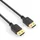 PureLink HDMI-Kabel PureInstall Slim 1,5 m Schwarz