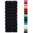 vidaXL Solund Handtuchset 10-tlg. schwarz