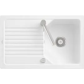 Villeroy & Boch Linara 45 rechts Einbau Keramik timber Handbetätigung 800 x 510 mm