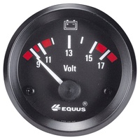 EQUUS 842060 Kfz Einbauinstrument Voltmeter Messbereich 9 - 17