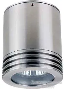 Brumberg Deckenleuchte, 230V, 35W, GU10, Edelstahl