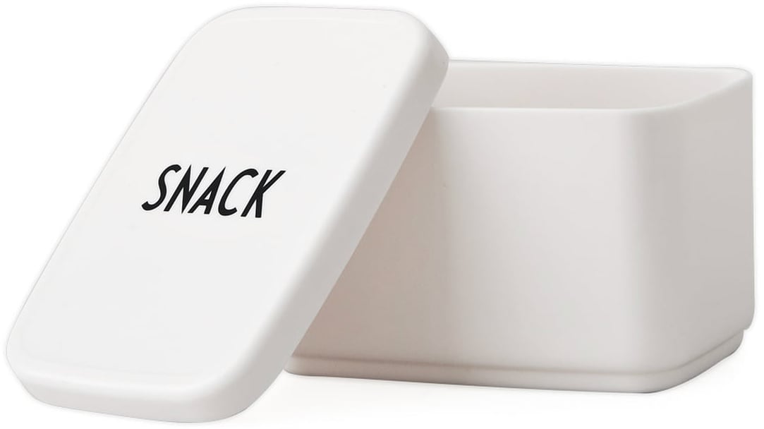 Design Letters - Snack Box, Snack / weiß