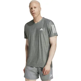 adidas Herren T-Shirt Own the Run GRESIX/WHTMEL, L