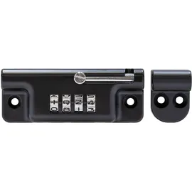 ABUS Sicherheitsriegel mit Zahlenkombination schwarz 322/112
