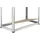 Juskys Lagerregal Easy 2er Set - Schwerlastregal 160x80x40 cm 8 Böden | 640 kg verzinkt
