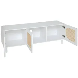 Atmosphera Fernsehkommode 140 x 41,7 x 50 cm Weiß MDF