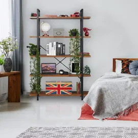 Relaxdays künstliche Hängepflanzen im 2er Set, hängende Kunstpflanzen im Topf, Kunsteukalyptus wie echt, grün/schwarz